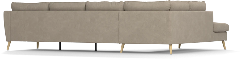 County - 3-sits soffa med divan vänster - Beige