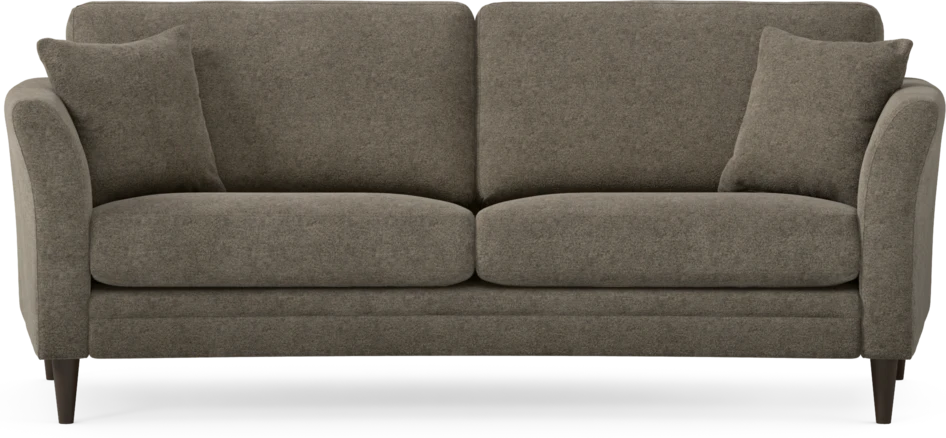 Eden - 2,5-sits soffa svängd - Brun