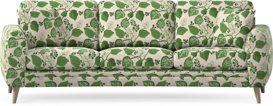 Eden - 3-sits soffa svängd - Flerfärgad