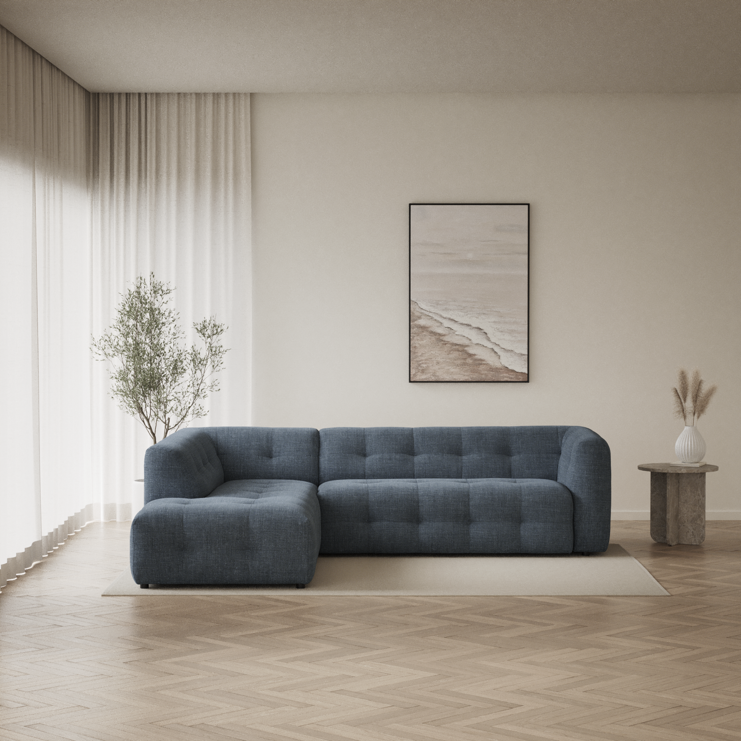 Bella - 3-sits soffa med divan vänster - inspiration