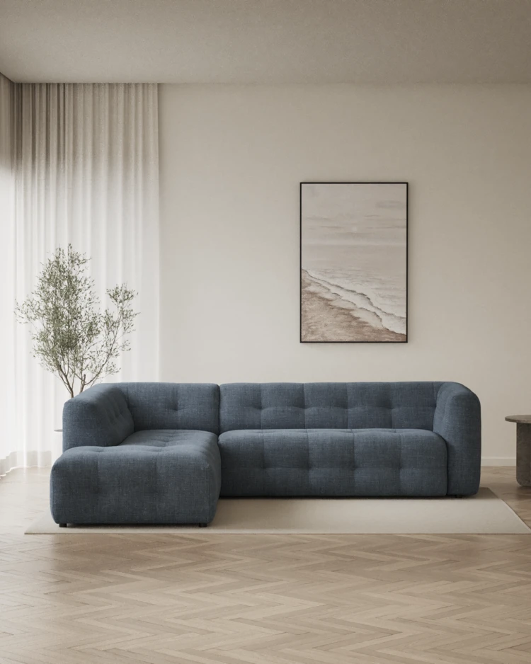 Bella - 3-sits soffa med divan vänster - inspiration