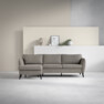 County - 3-sits soffa med flyttbar schäslong - Brun