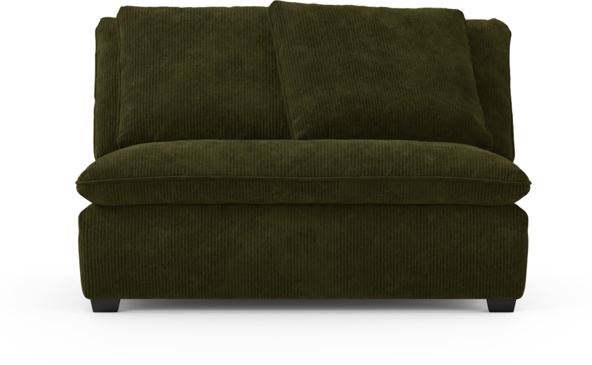 Bellora - 2-sits utan armstöd - Grön