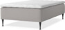 Delux Dream - Ramsäng, enkelsäng med bäddmadrass - Grå