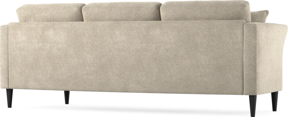 Eden - 3-sits soffa svängd - Beige