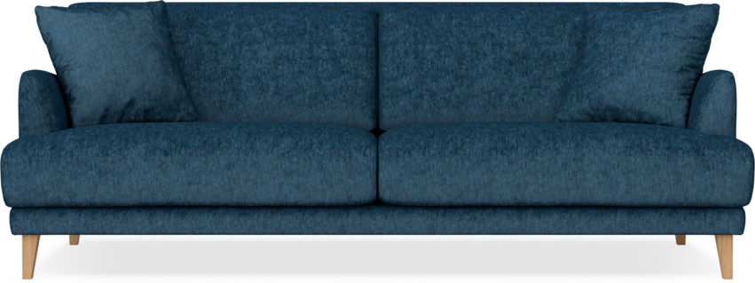 Macy Lux - 3-sits soffa - Blå