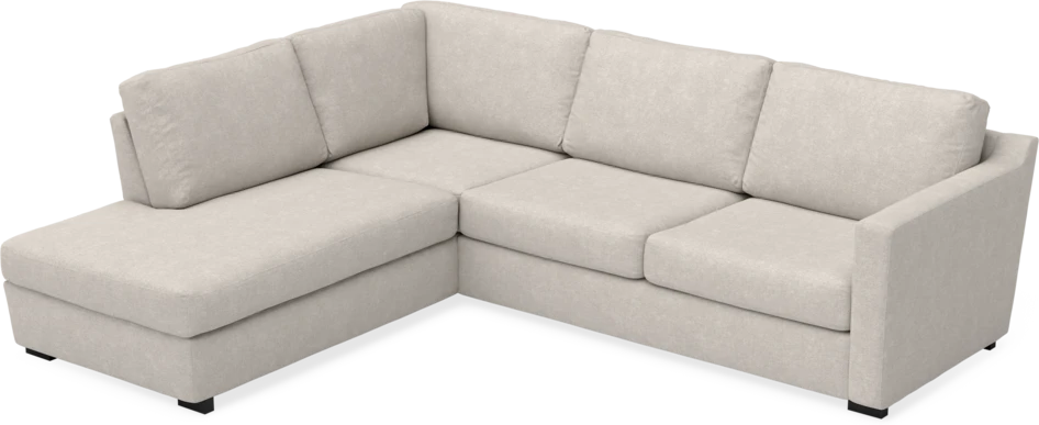 Friday - 2,5-sits soffa med divan vänster - Grå