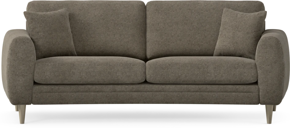 Eden - 2,5-sits soffa svängd - Brun