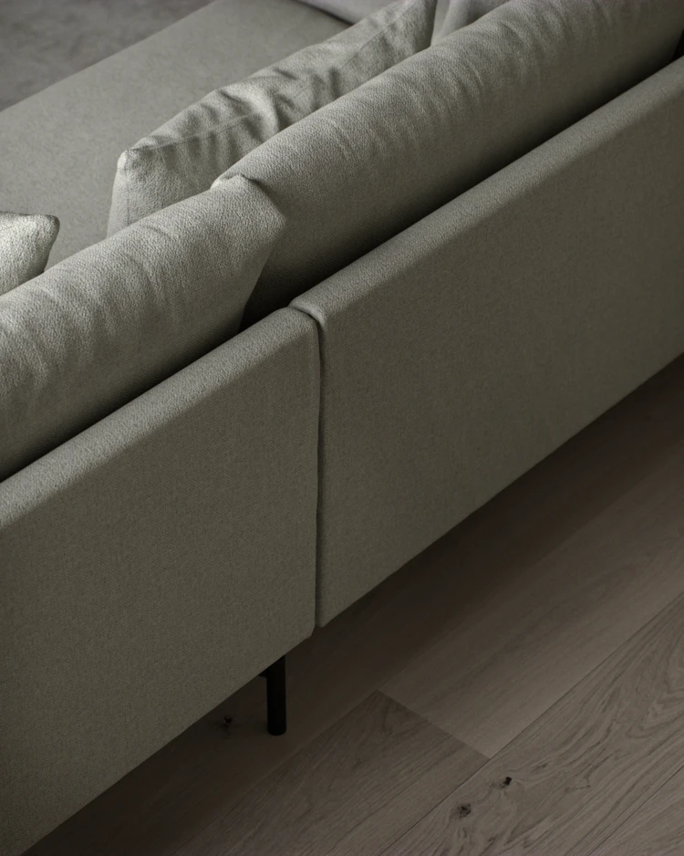 Harper - 3-sits soffa med divan höger - inspiration