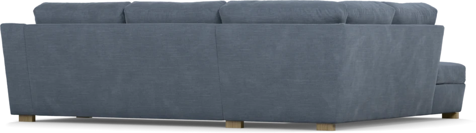 Friday - 2,5-sits soffa med divan vänster - Blå