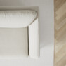 Madison Lux - 3-sits soffa med divan höger - Vit