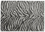 Zebra - Viskosmatta - Grå