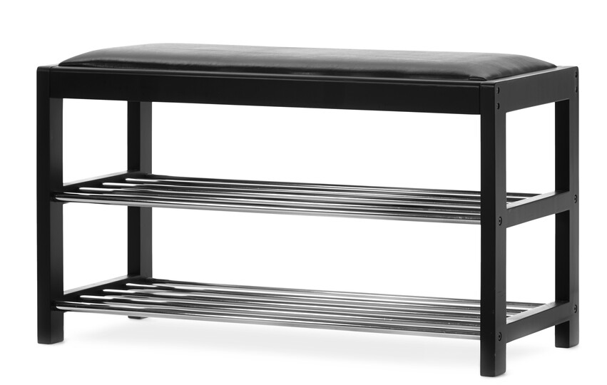 Branäs - Hallbänk, B 80 cm - Svart