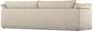 Cherrie - 4-sits soffa, hel dyna och kappa - Beige