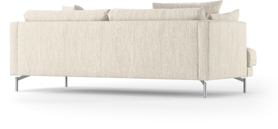 Harper - 3-sits soffa, hel dyna - Vit