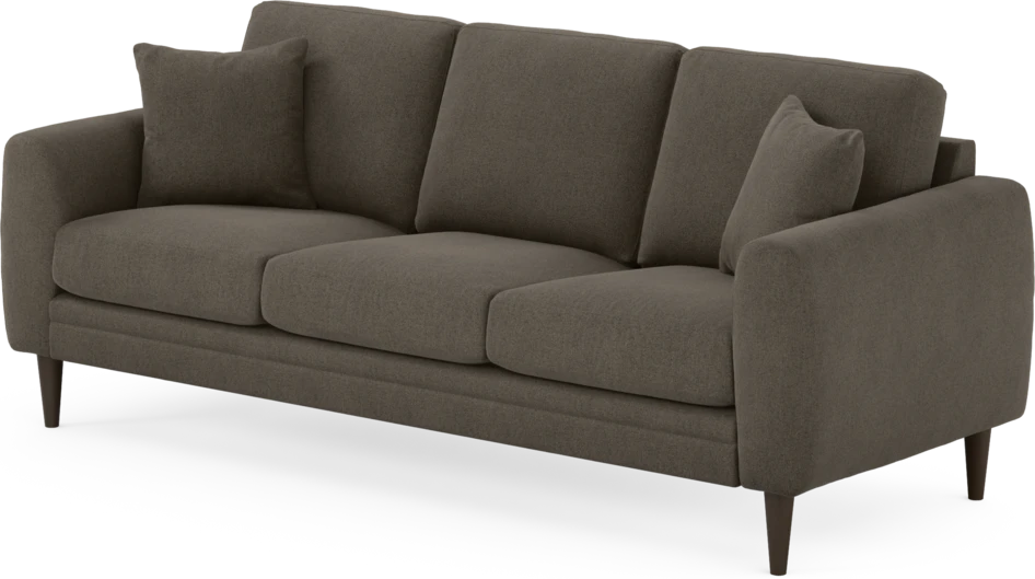 Eden - 3-sits soffa - Brun