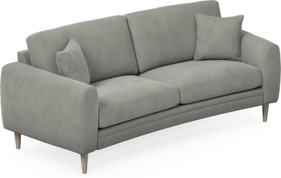 Eden - 2,5-sits soffa svängd - Grå