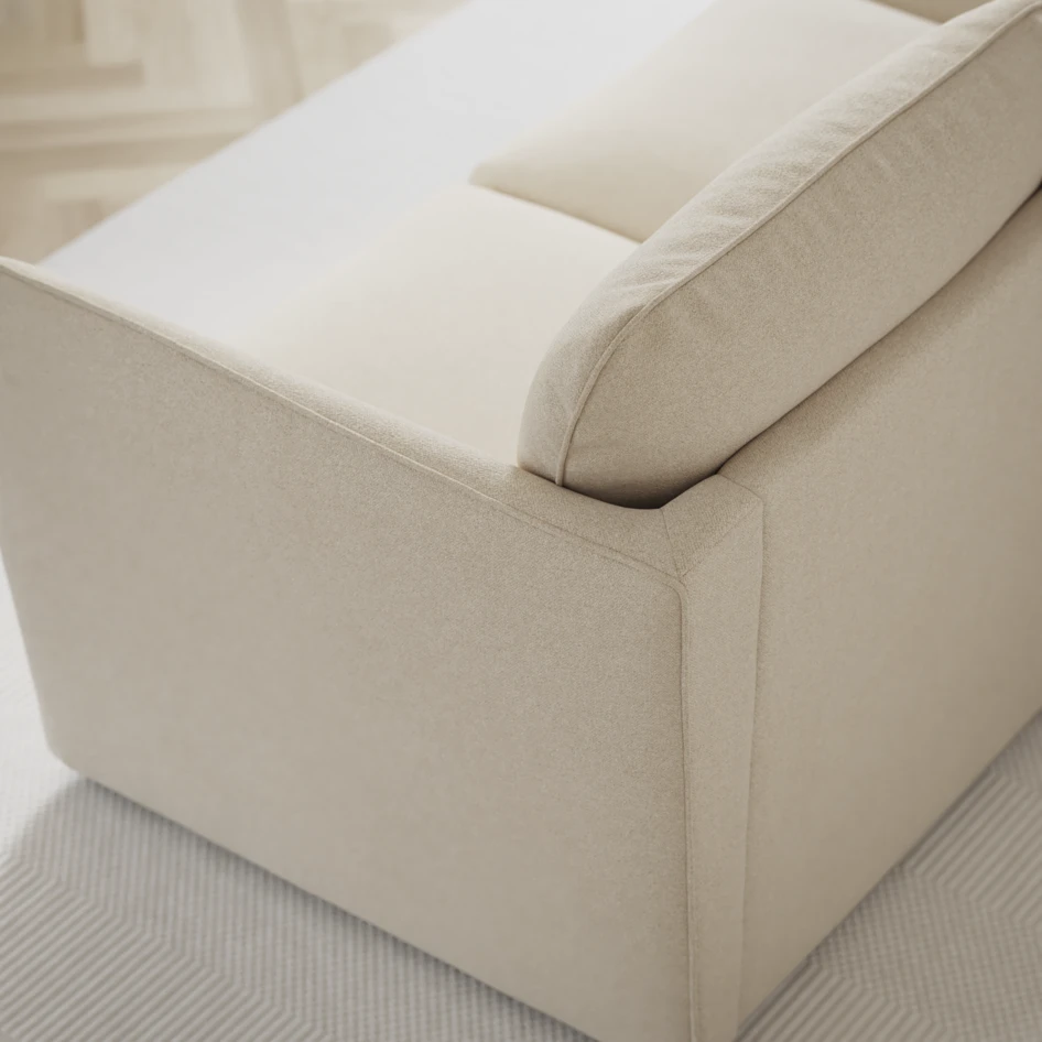 Öland - Fotpall - Beige