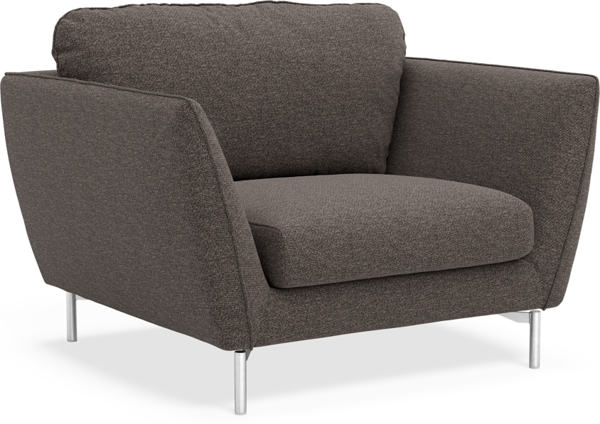 Madison Lux - Fåtölj, 70 cm - Grå