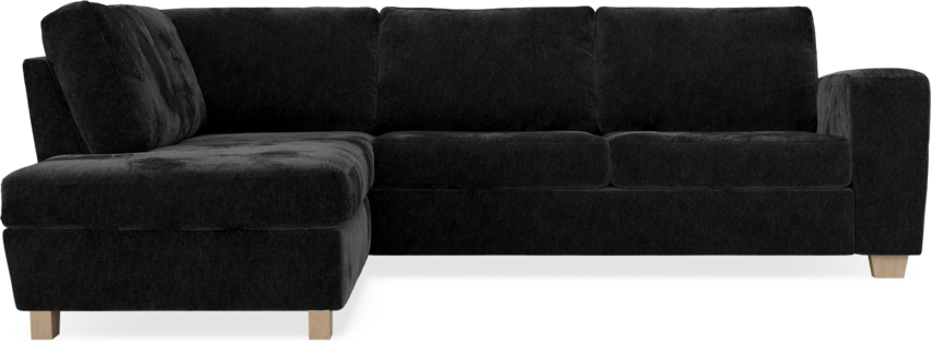 Friday - 2,5-sits soffa med divan vänster - Grå