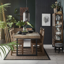 Woodenforge - Matgrupp med 3 stolar och 1 bänk Woodenforge - inspiration