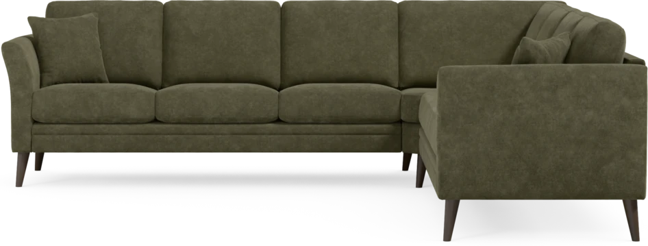 Eden - Hörnsoffa, 3+3-sits - Grön
