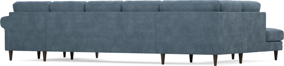 Eden - 3-sits soffa med divan vänster och schäslong höger - Blå