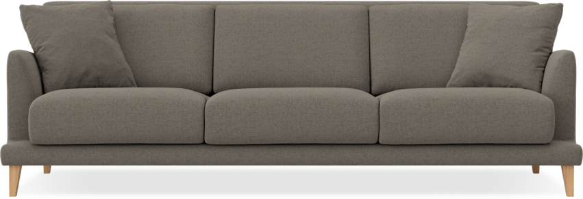 Macy Lux - 3-sits soffa XL - Brun