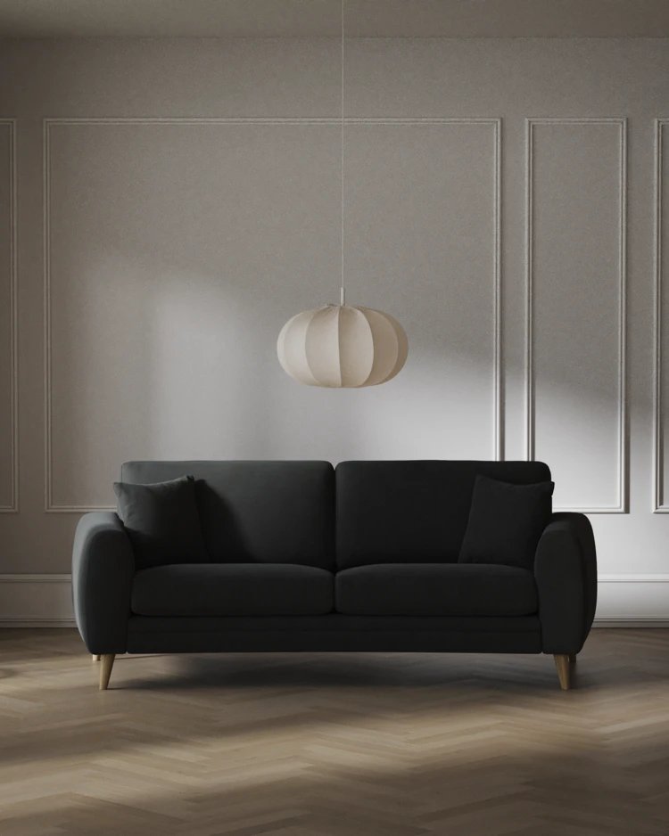 Eden - 2,5-sits soffa svängd - inspiration