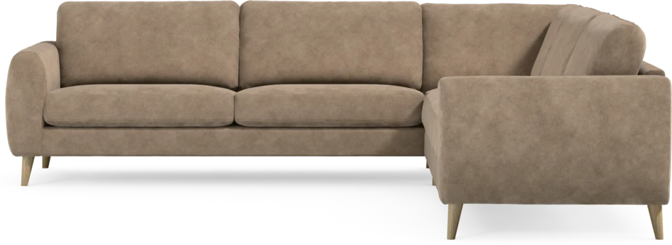 Bridge - Hörnsoffa, 3+3-sits - Beige
