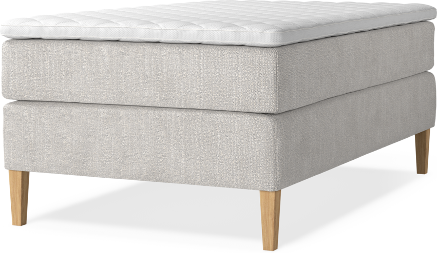 Delux Exclusive - Kontinentalsäng, enkelsäng 120 cm med bäddmadrass