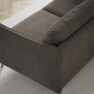 Madison - 3-sits soffa med divan vänster - Brun