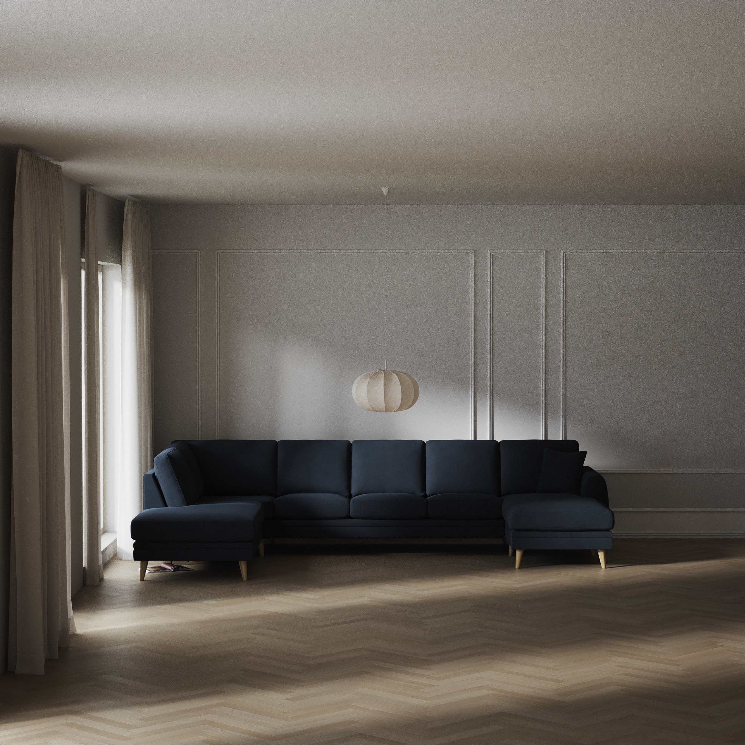 Eden - 3-sits soffa med divan vänster och schäslong höger - inspiration
