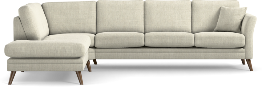 Eden - 3-sits soffa med divan - Beige