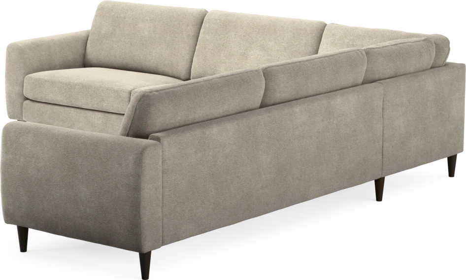 Bridge - Hörnsoffa, 3+3-sits - Beige