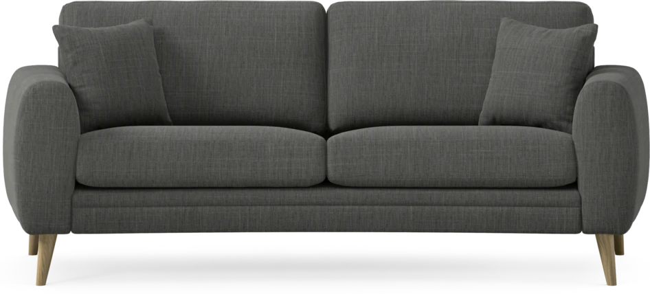 Eden - 2,5-sits soffa svängd - Grå