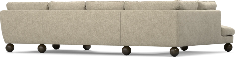 Madison - 2-sits soffa med divan vänster och schäslong höger - Beige