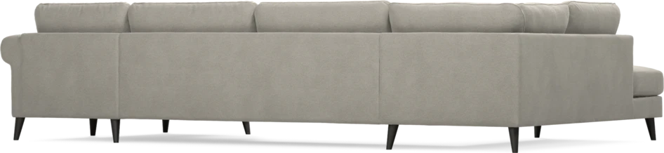 Bridge - 3-sits soffa med divan vänster och schäslong höger - Grå