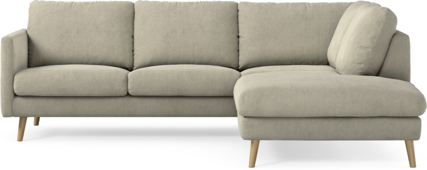 Madison Lux - 2-sits soffa med divan höger - Beige