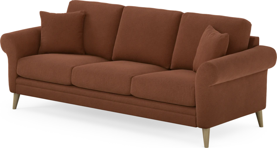 Eden - 3-sits soffa - Orange