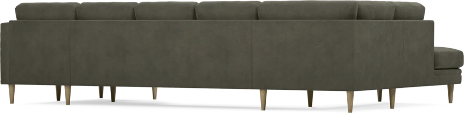 Eden - 3-sits soffa med divan vänster och schäslong höger - Grå