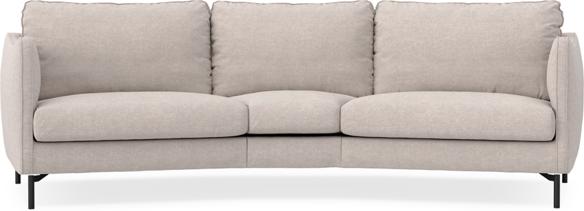 Madison - 3-sits soffa svängd, 90 cm - Beige
