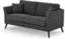 Eden - 2,5-sits soffa - Svart