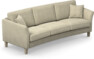 Eden - 3-sits soffa svängd - Beige