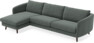 Madison - 3-sits soffa med schäslong vänster - Grå