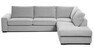 Sit Down - 3-sits soffa med divan höger - Grå
