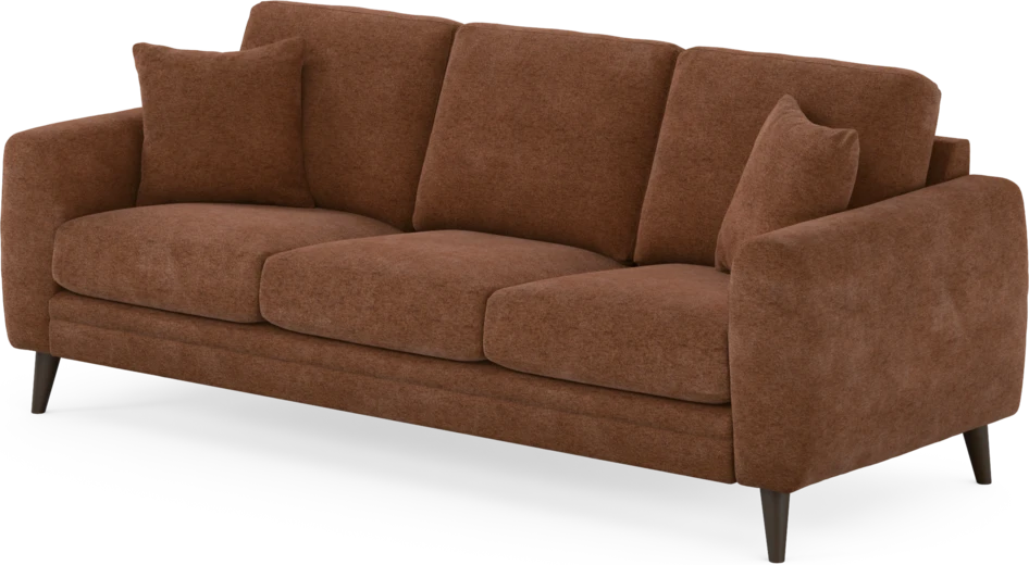 Eden - 3-sits soffa - Orange