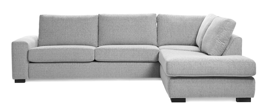 Sit Down - 3-sits soffa med divan höger - Grå