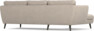 Madison Lux - 2-sits soffa med schäslong vänster - Beige