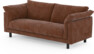 Cherrie - 2,5-sits soffa, hel dyna, fast klädsel - Orange